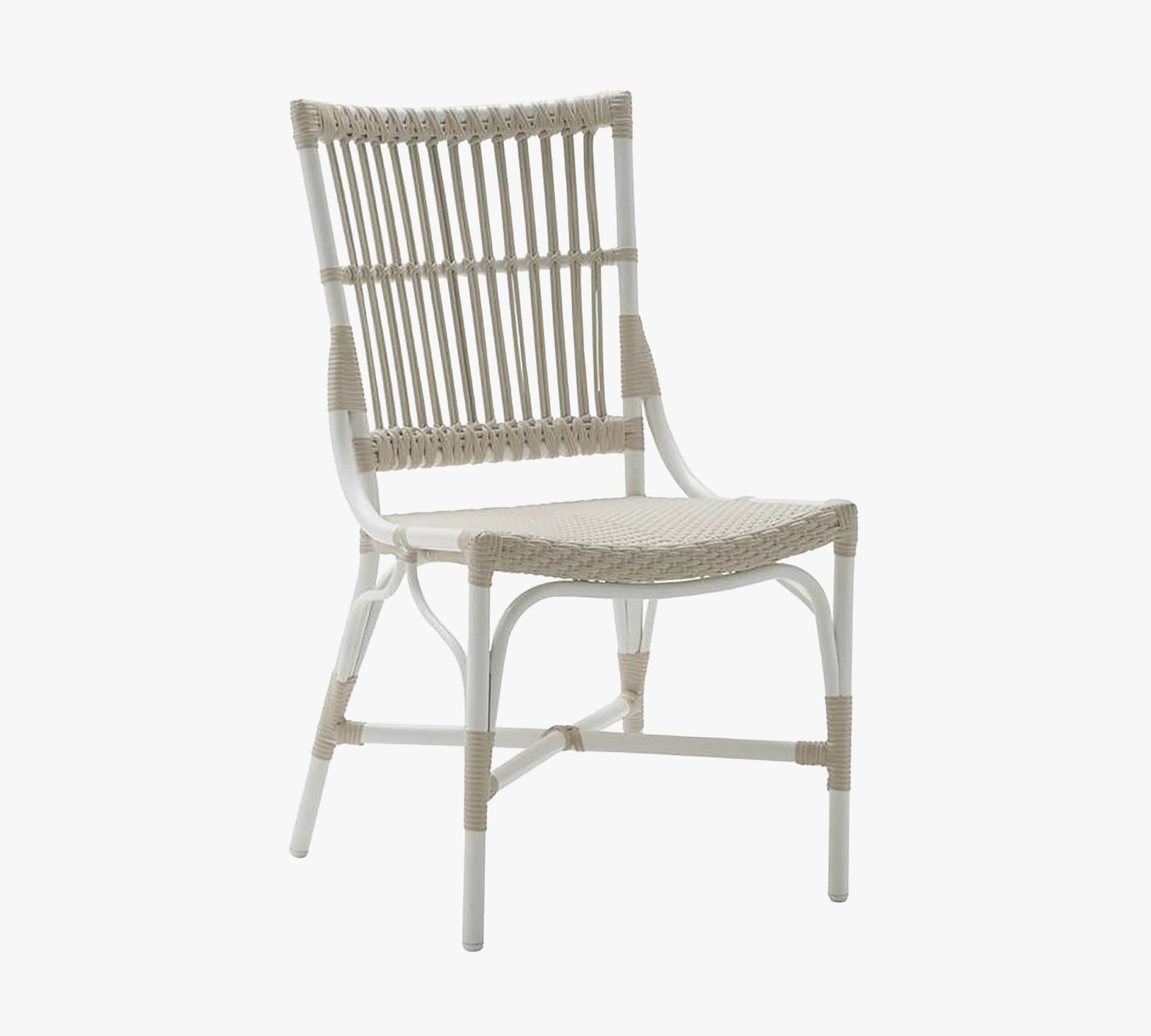 Piano Alu-Rattan Outdoor Dining Chair