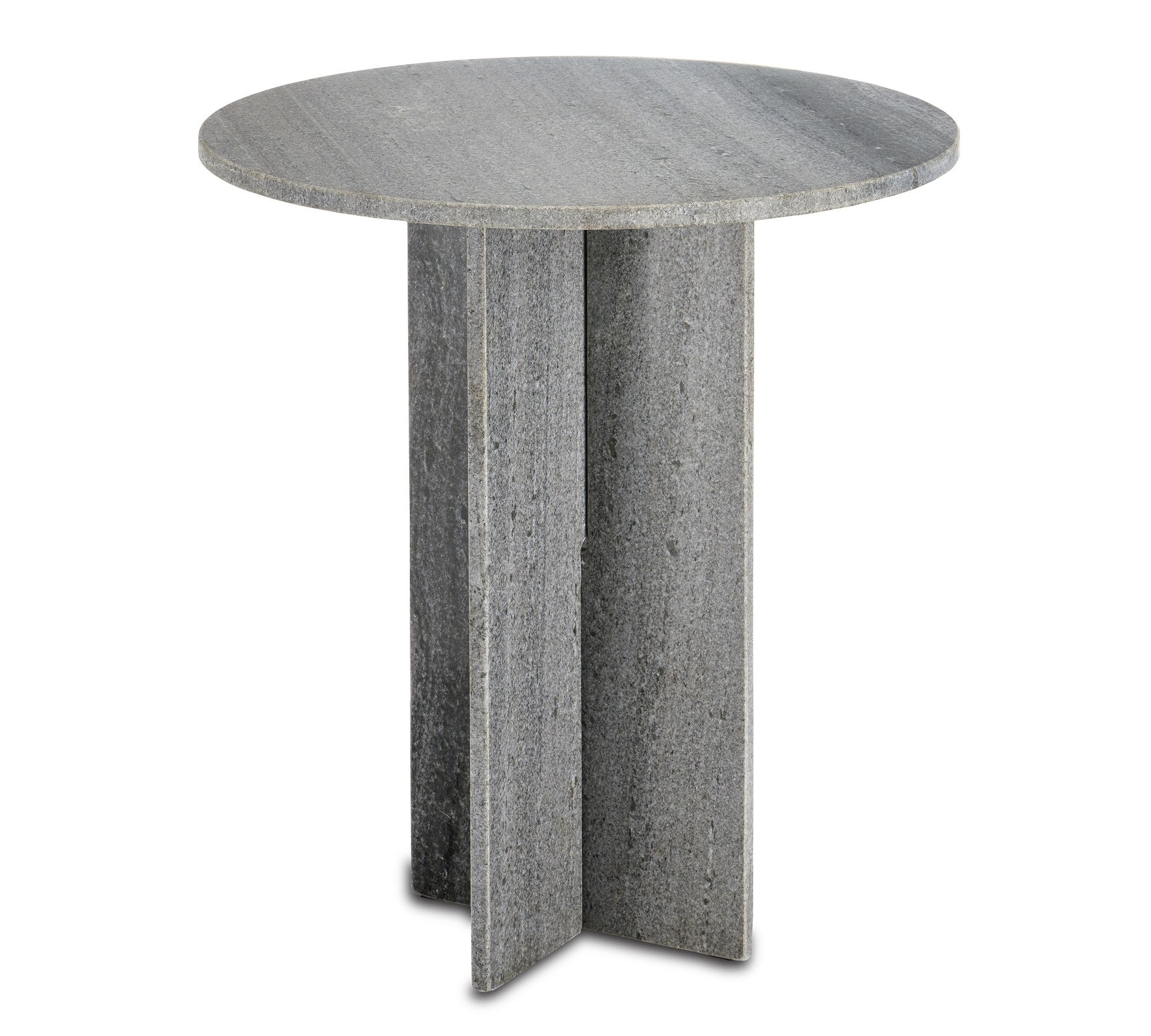 Bolton Round Marble Accent Table (18")