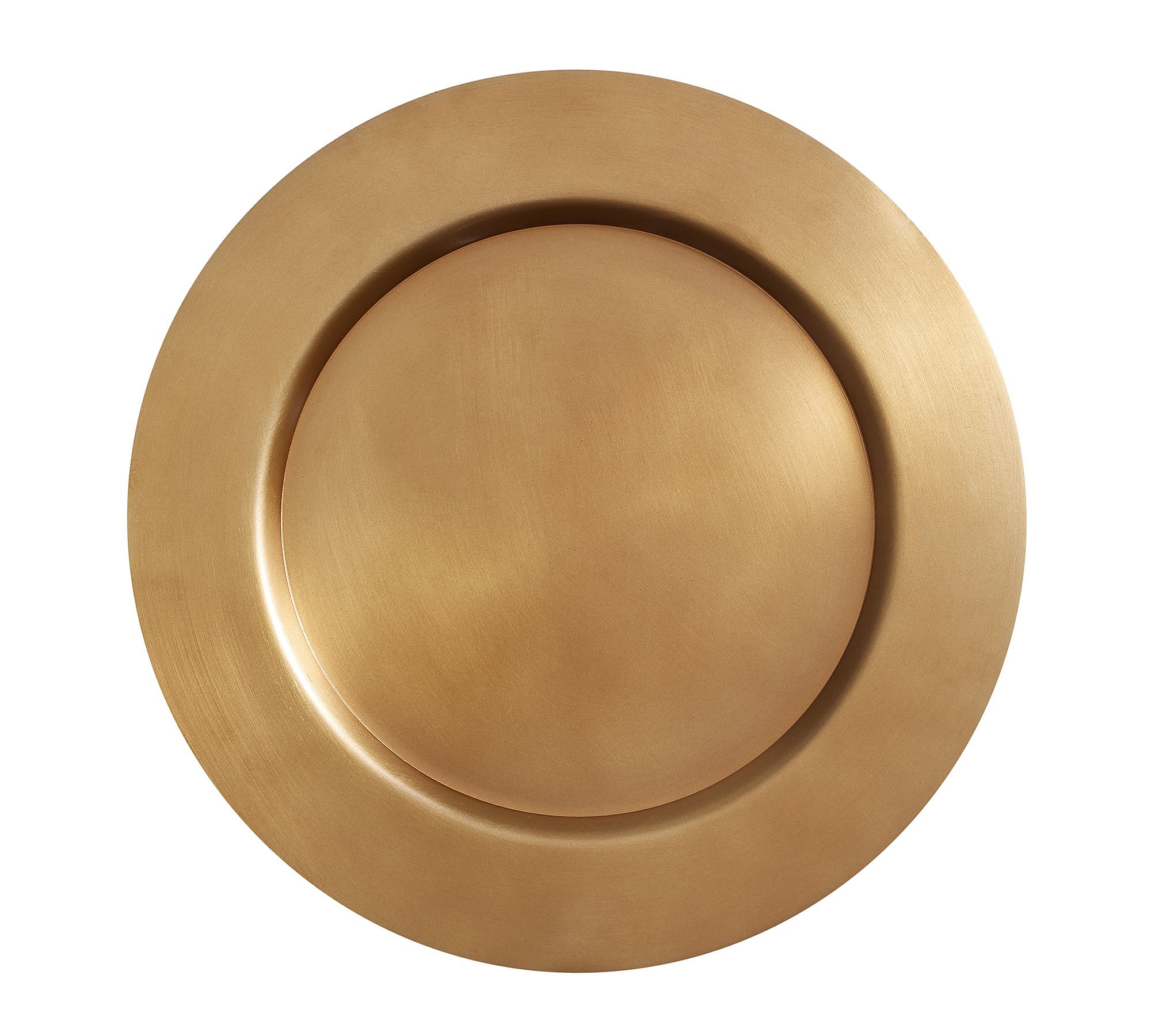 Bleecker Metal Charger Plate