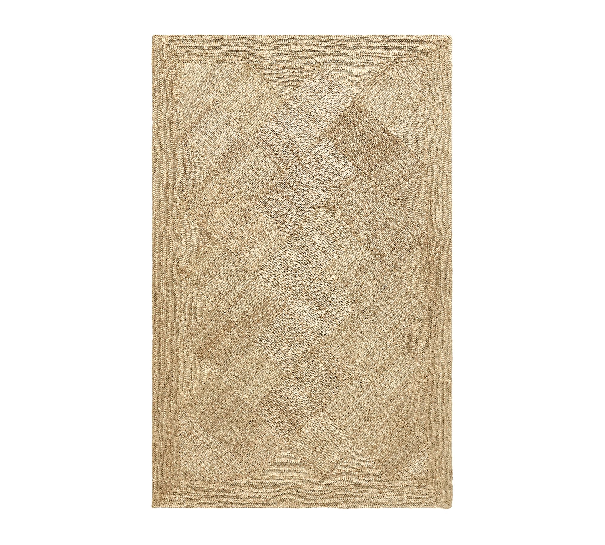 Salvino Diamond Jute Rug