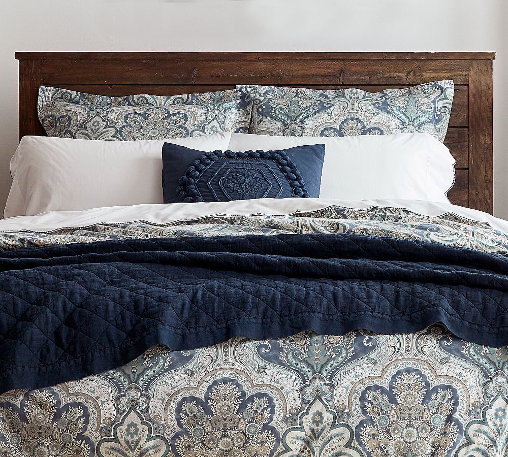 Paulsen Reclaimed Wood Bed Wooden Beds Pottery Barn