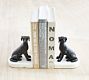 Bronze Dog Book Ends - Set of 2