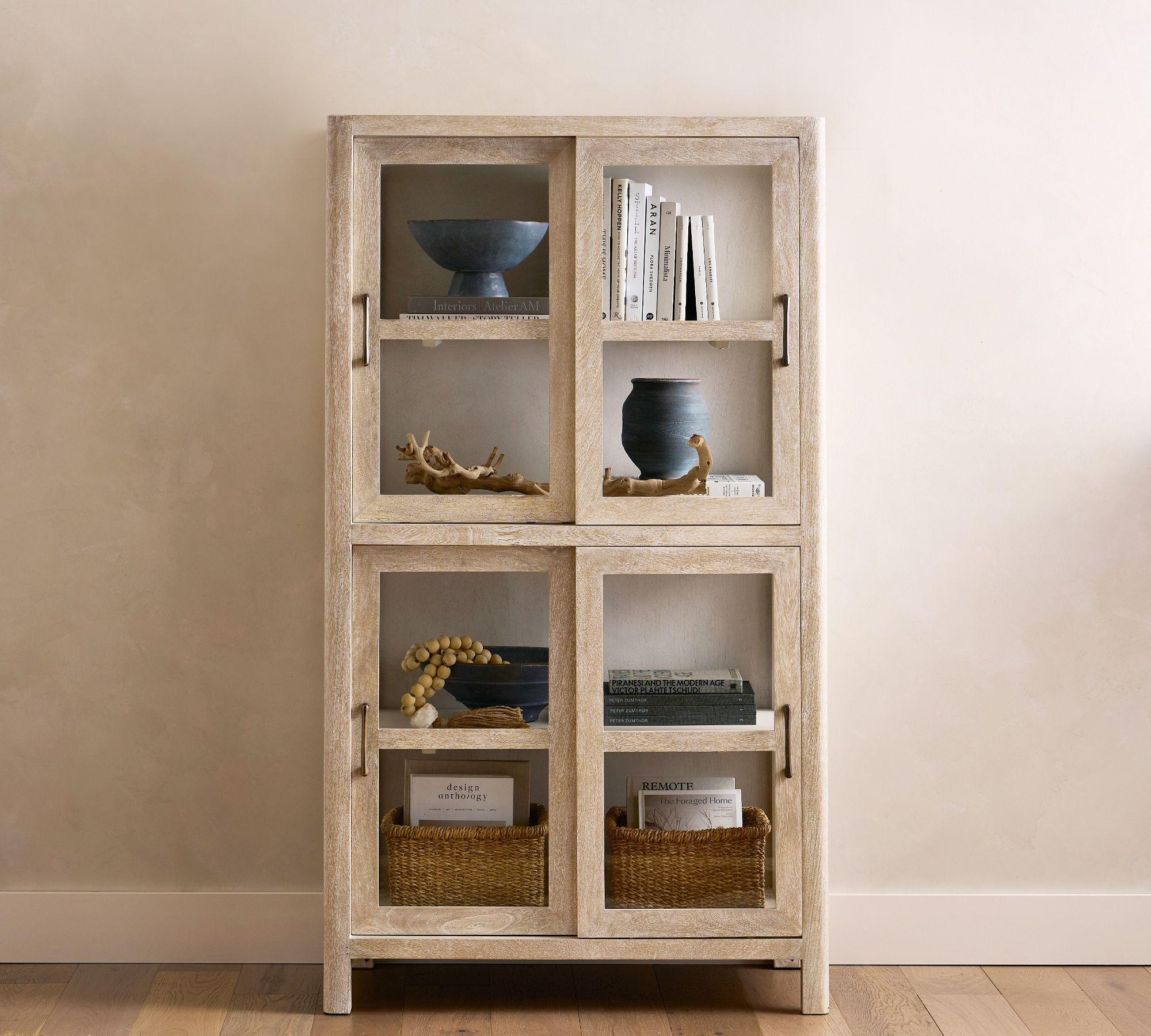 Aptos Glass Storage Cabinet (37.5")