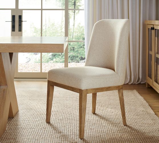 Layton Grand Upholstered Dining Chair | Pottery Barn