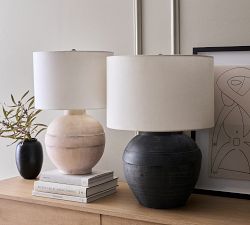 Faris Ceramic Table Lamp (16&quot;-21&quot;)