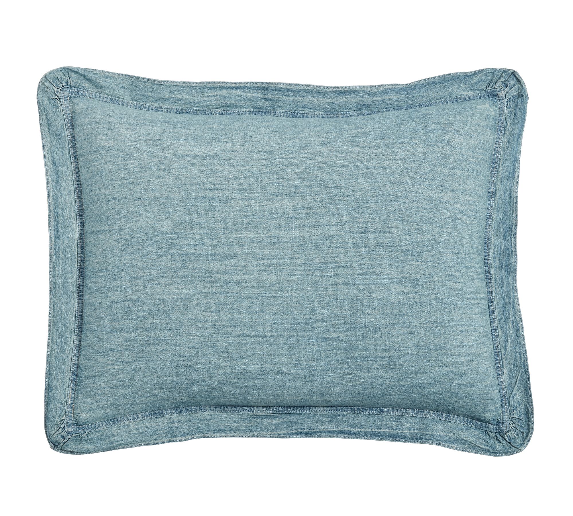 Soft Washed Denim Sham