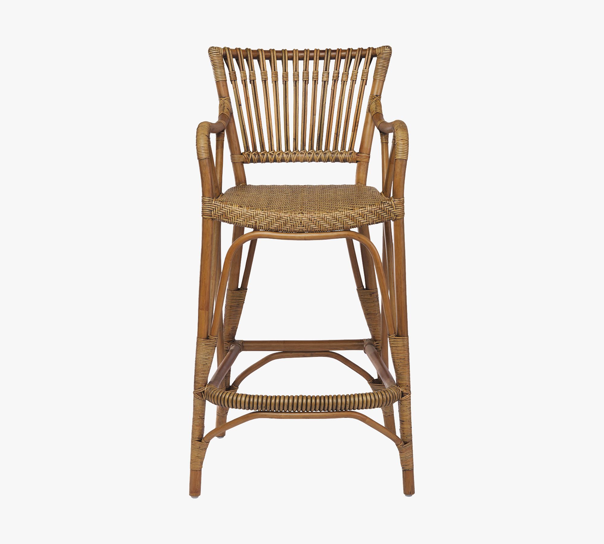 Blues Rattan Counter Stool