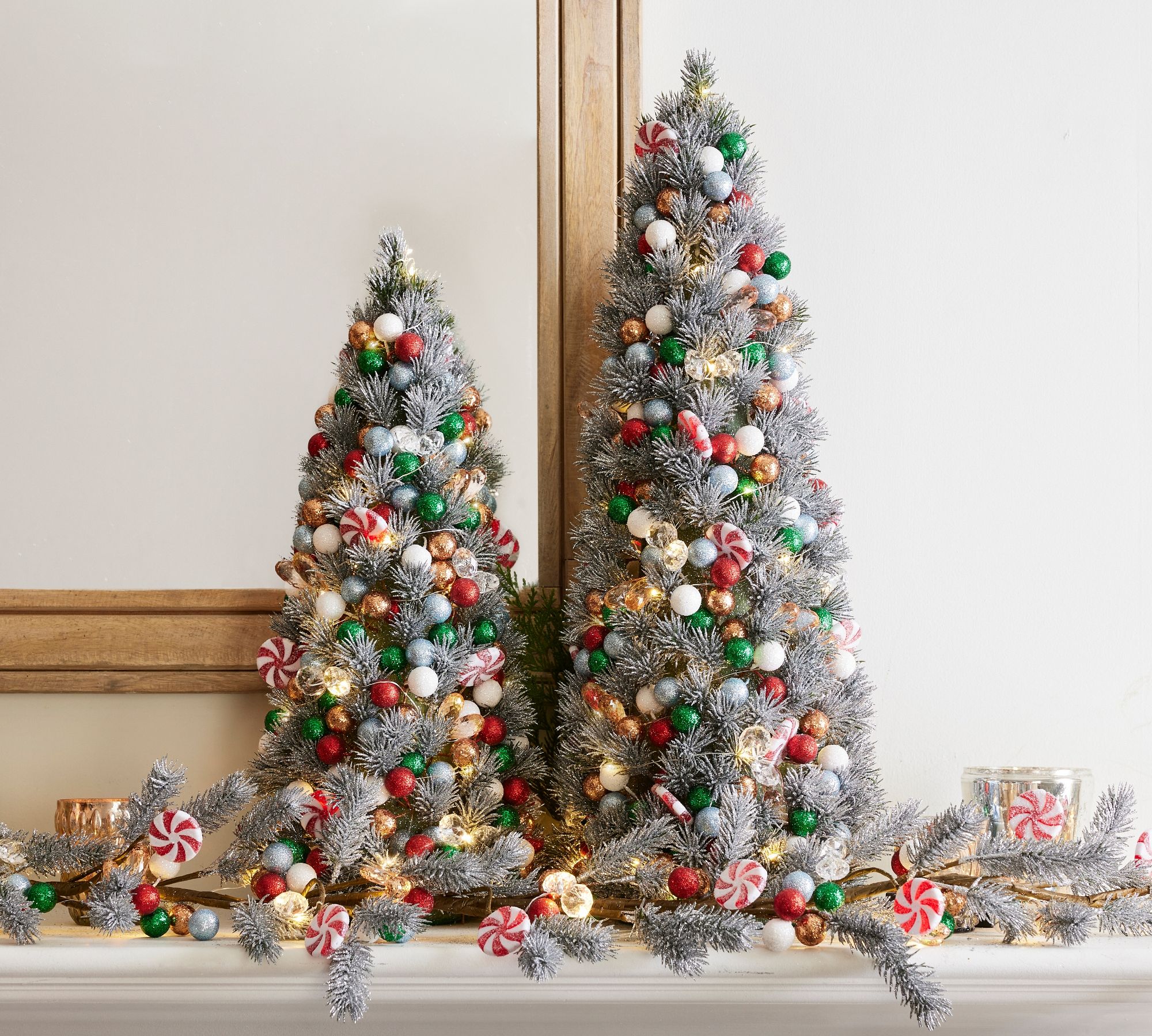 Peppermint Twist Bauble Tree