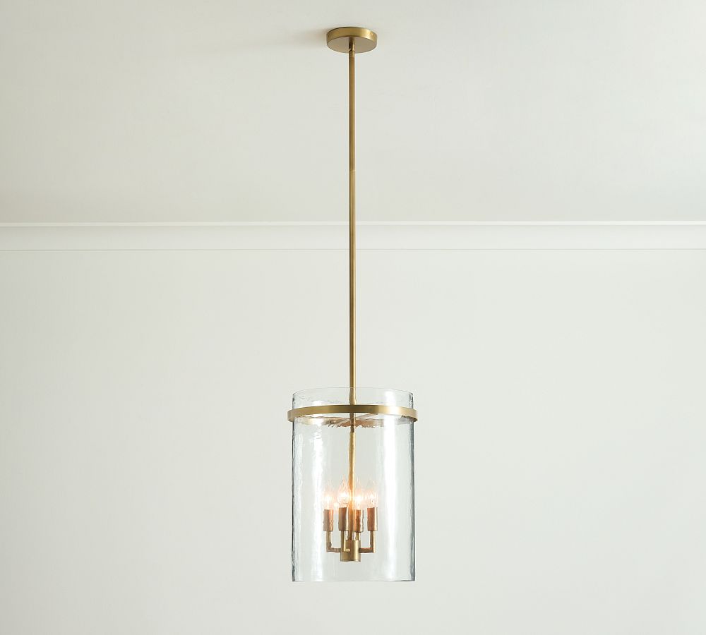 Pottery Barn Glass Pendant