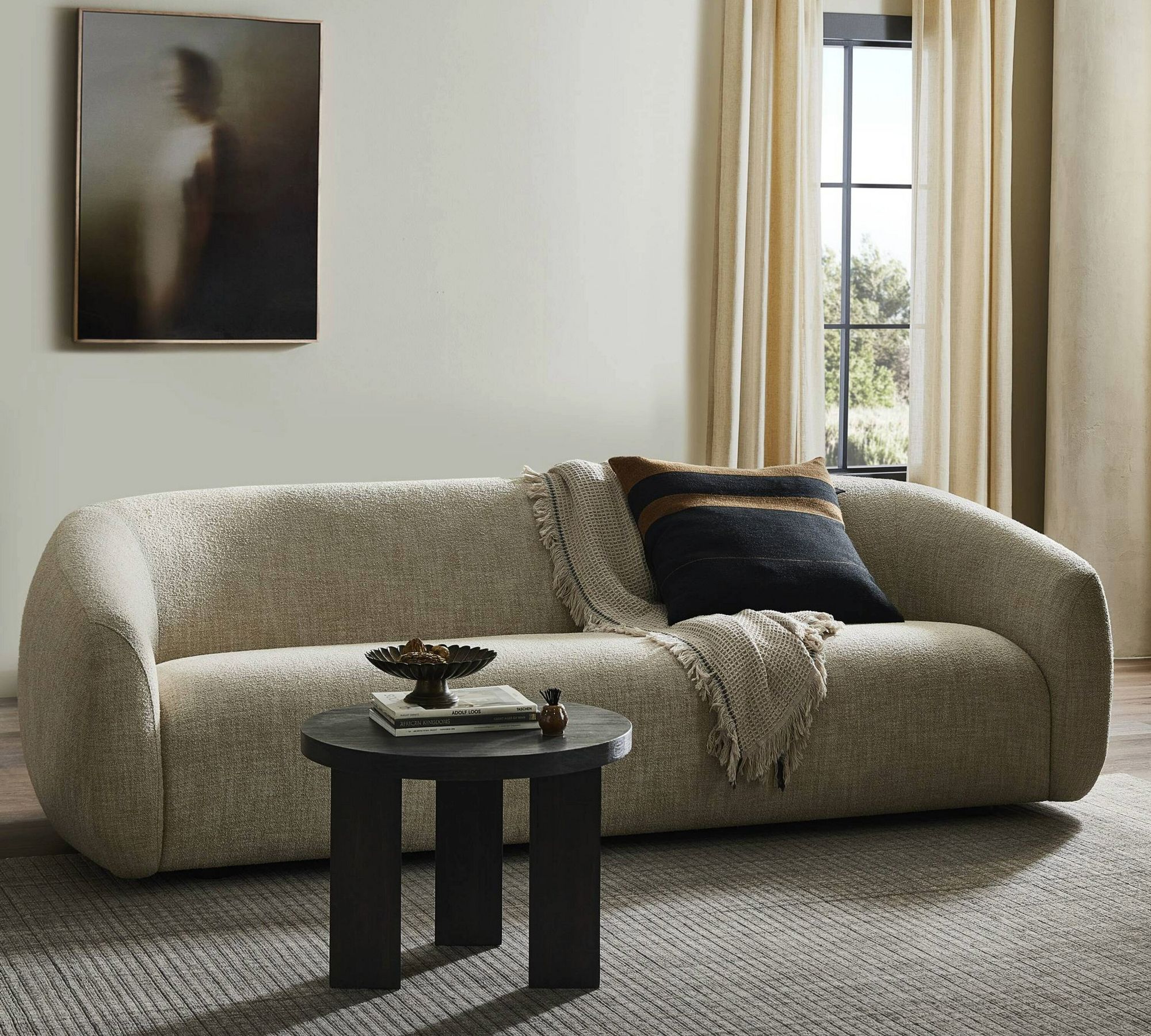 Carlin Upholstered Sofa (100")