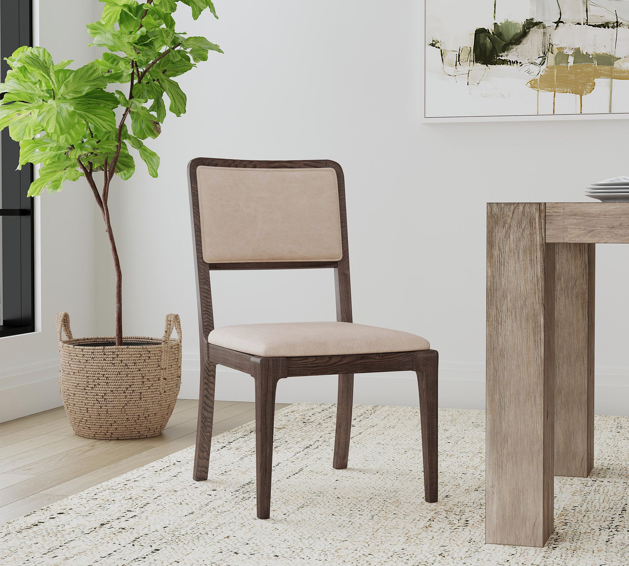 Amir Leather Dining Chair