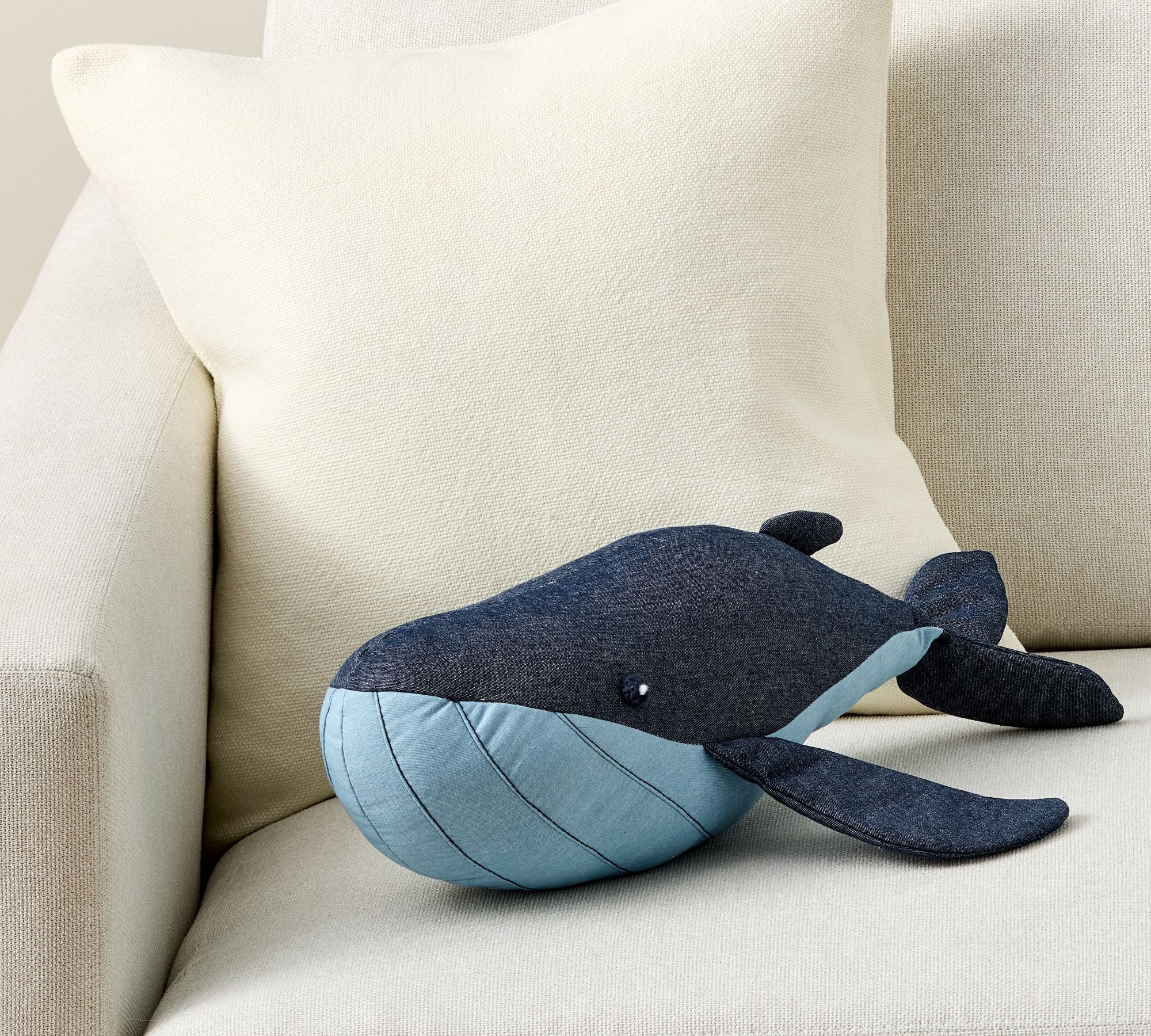 Surfrider Foundation Wally the Whale Shaped Pillow