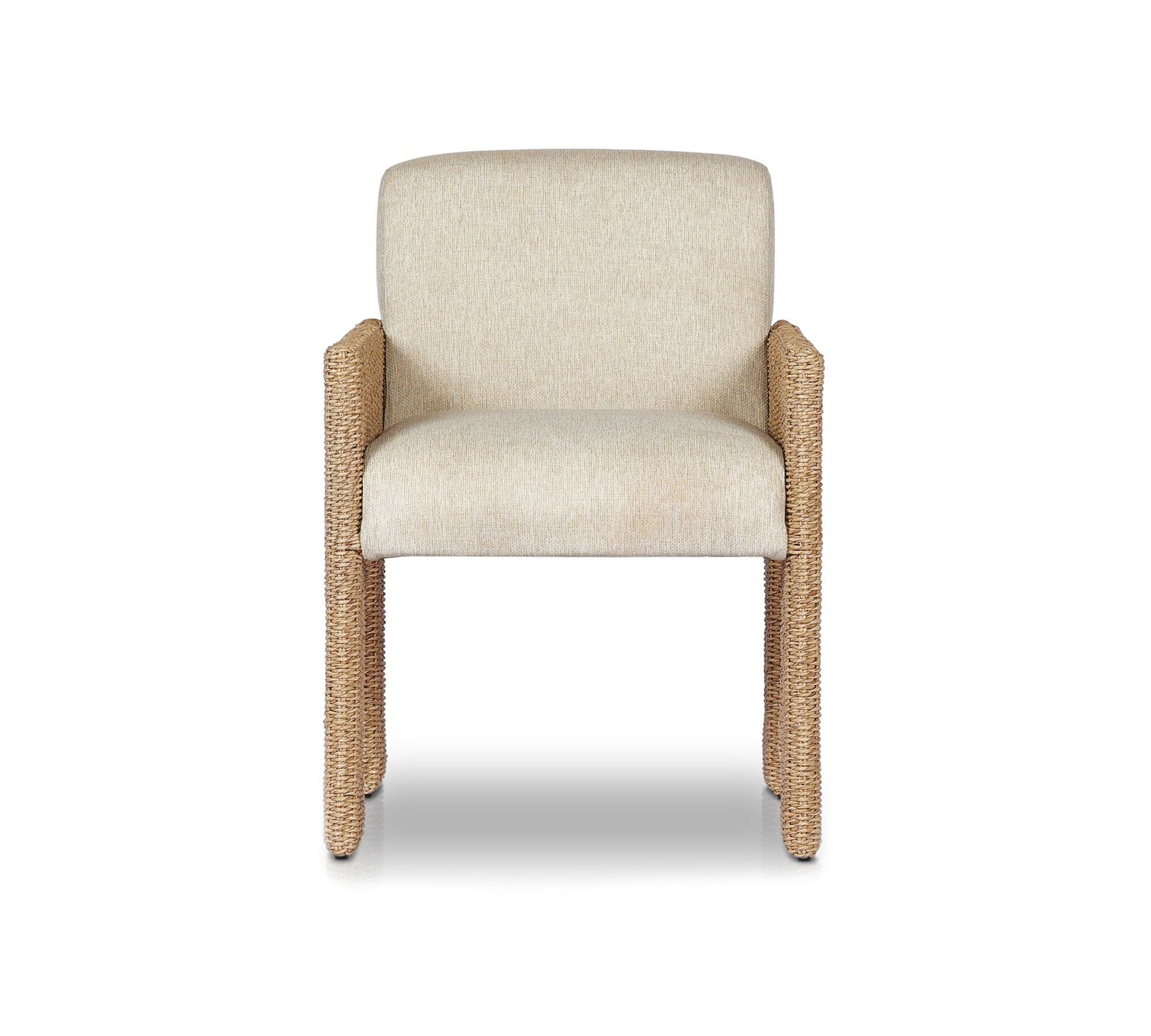 Jackson Upholstered Outdoor Dining Armchair