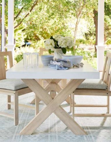 4 Person Patio Tables Pottery Barn