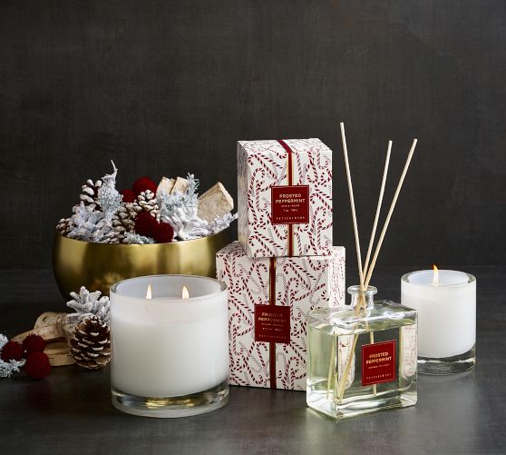 Frosted Peppermint Scent Collection | Pottery Barn