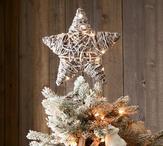 Lit tree topper discount