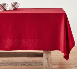 Mason Oversized Linen Tablecloth