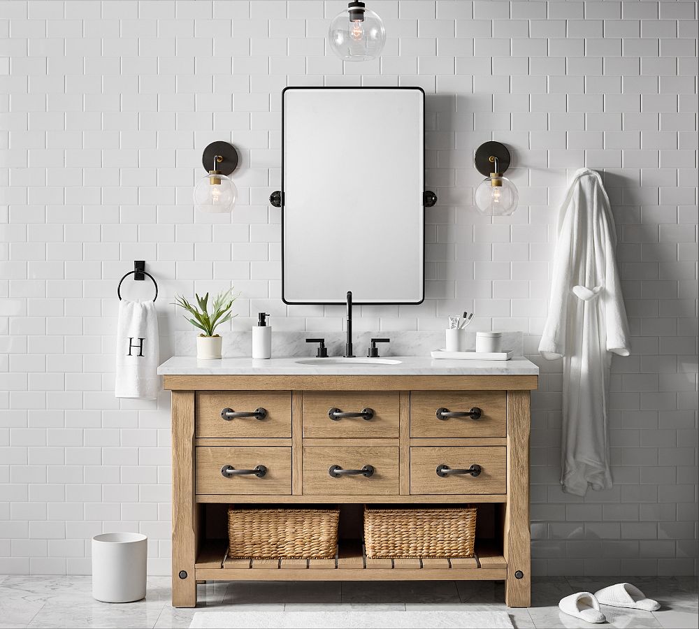 Benchwright 56.5&quot; Single Sink Vanity