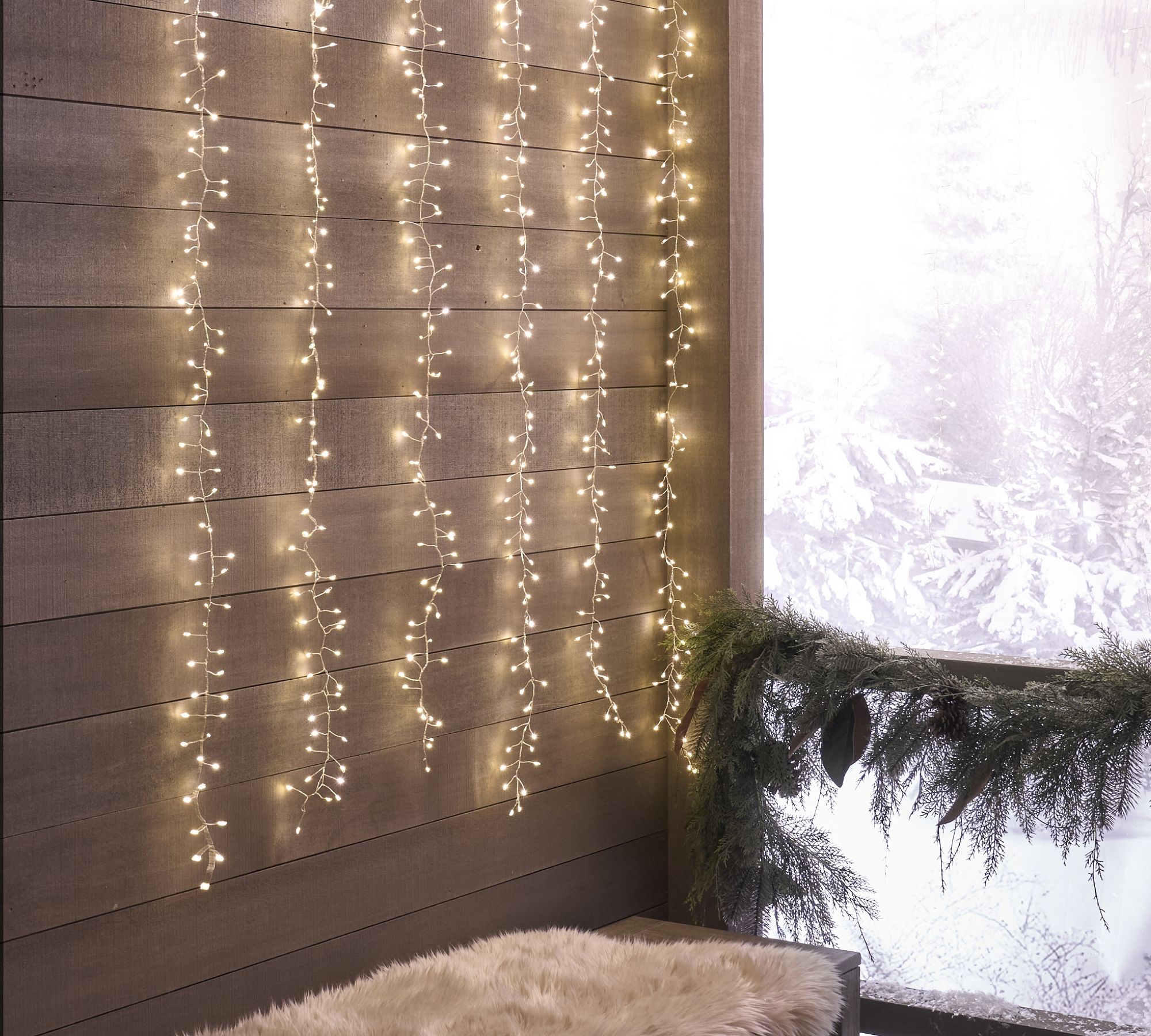 Curtain Rain String Lights