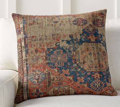 Navin Print Decorative Pillow Cover Pottery Barn