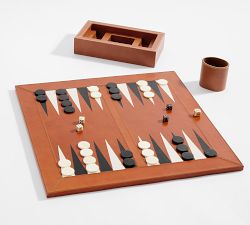 Amherst Checkers &amp; Backgammon Board Game Set