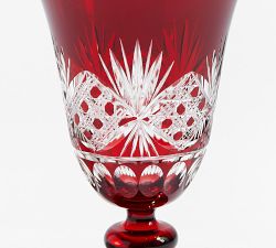 Antique Cut Glass Goblets