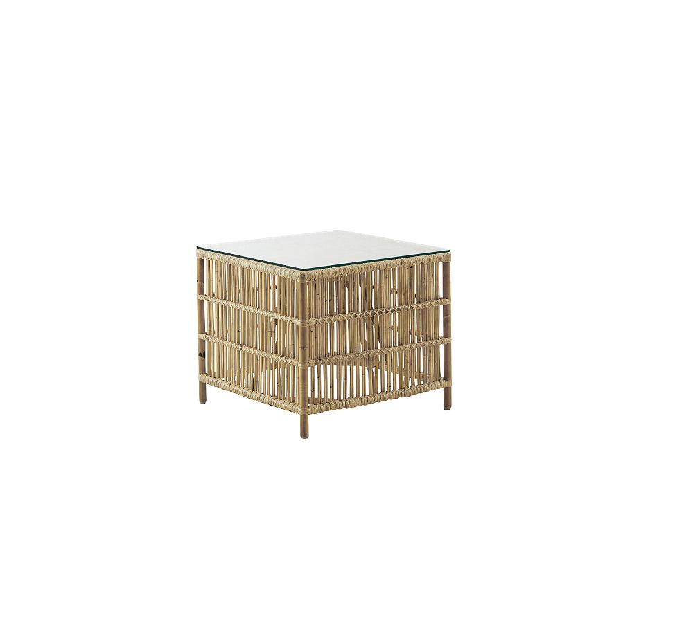 Donatello Rattan Side Table (24&quot;)