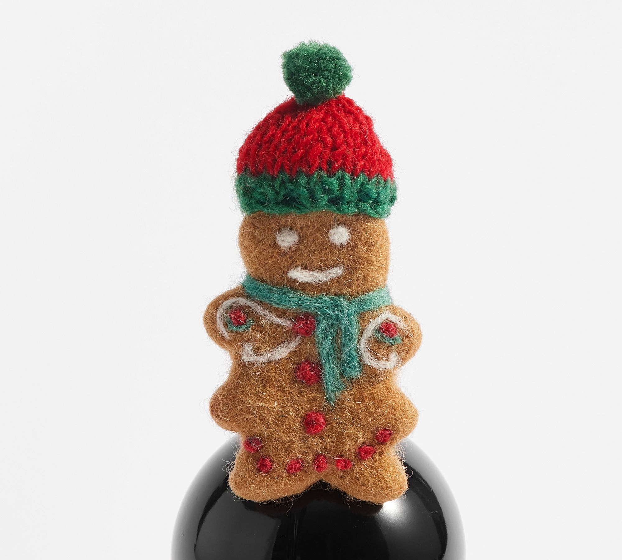 Gingerbread Wine Topper