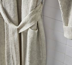 Cozy Thermal Sweater Robe