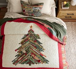 Winter Dreams Handcrafted Reversible Quilt