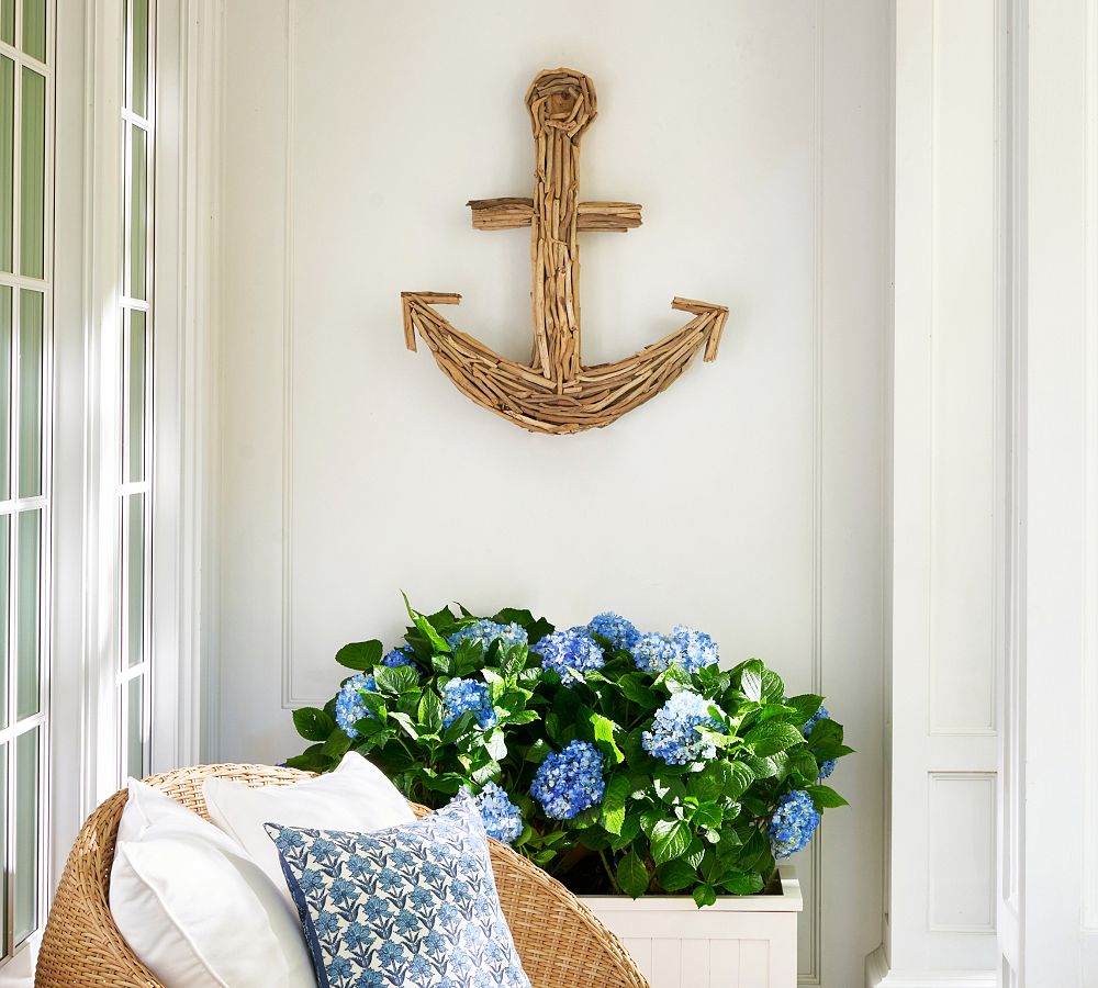 Anchor Driftwood Wall Decor photo