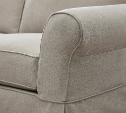 PB Comfort Roll Arm Slipcovered Sofa (68&quot;-103&quot;)