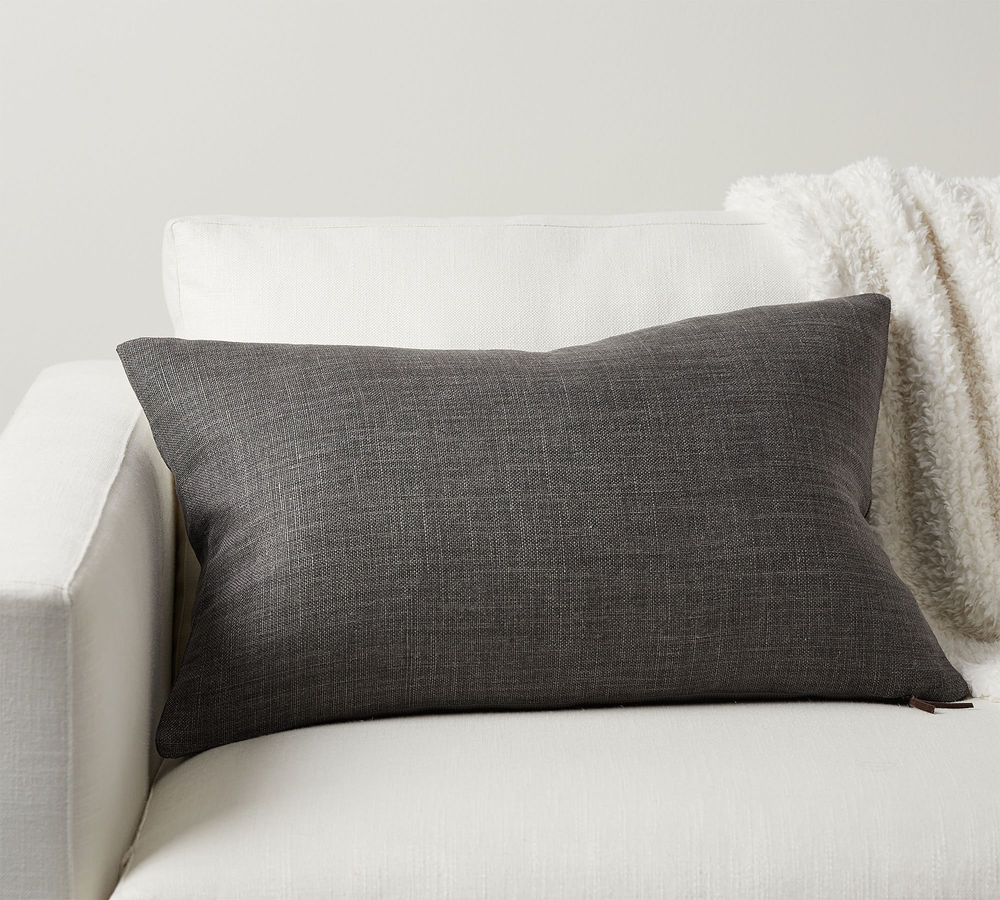 Belgian Linen Lumbar Pillow