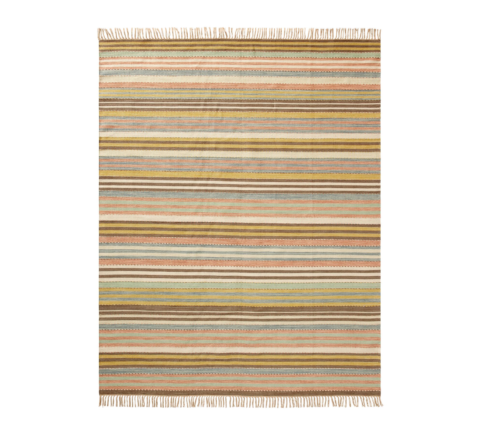 Kase Striped Outdoor Performance Rug