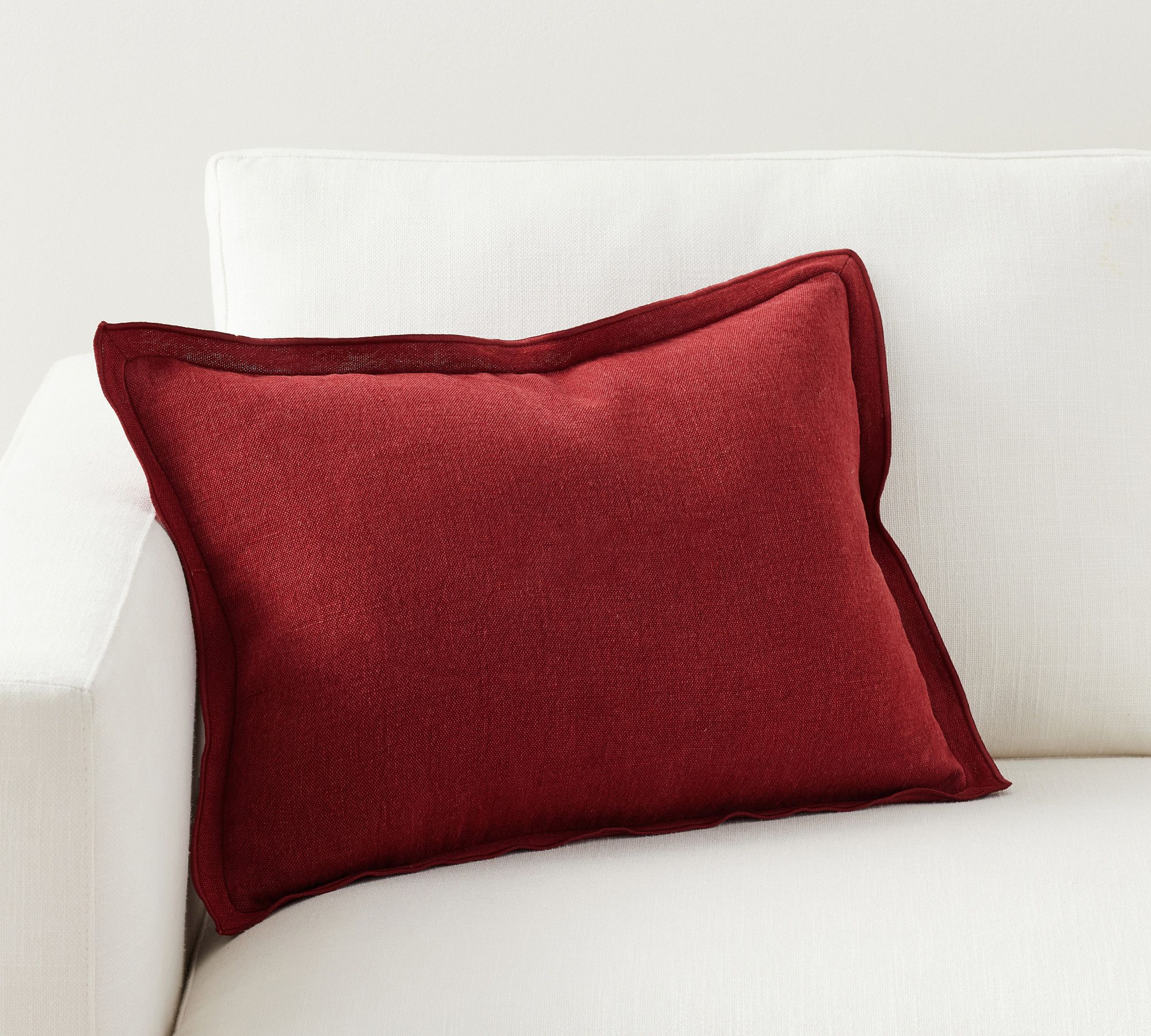 Galen Linen Lumbar Pillow