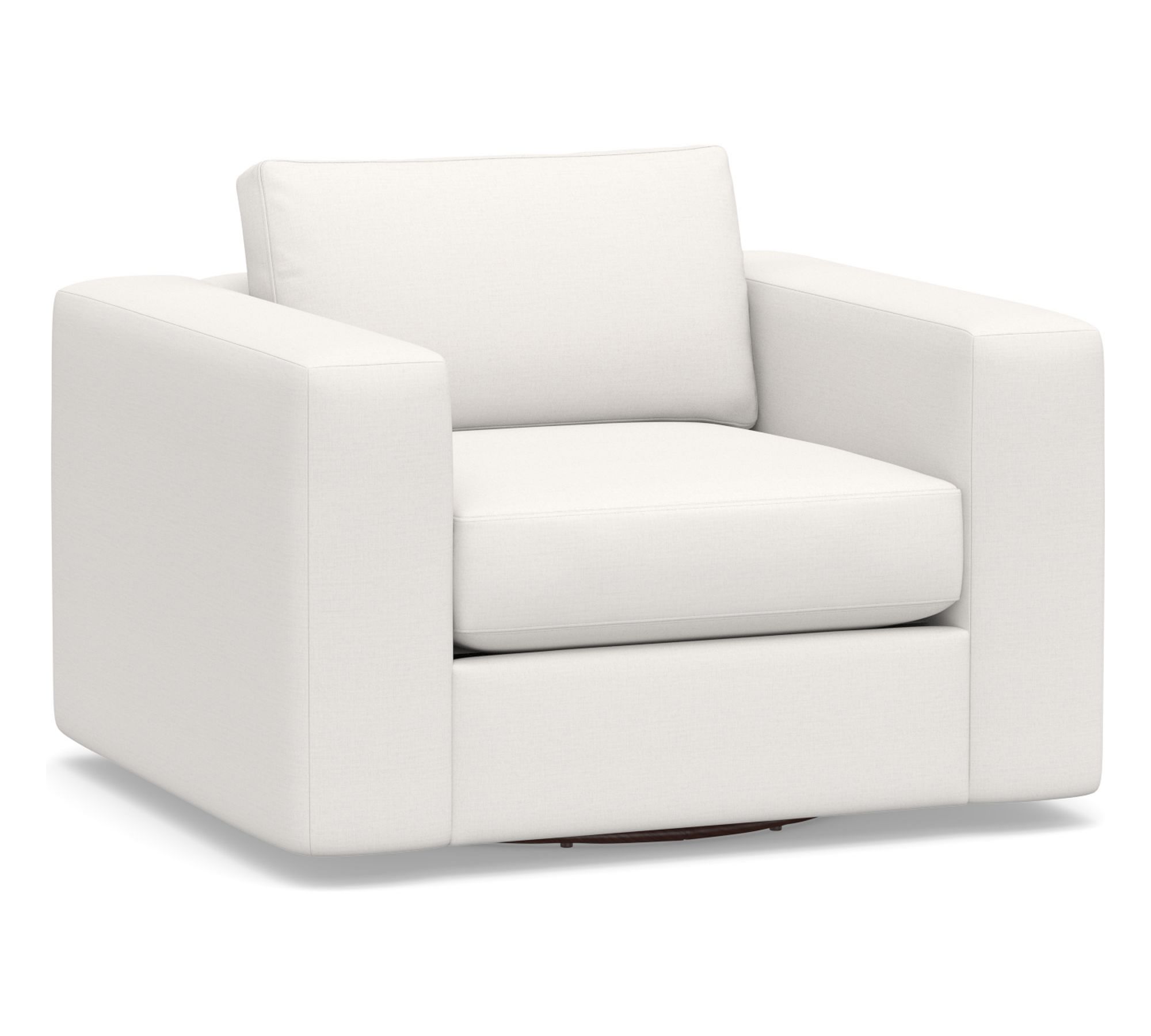 Open Box: Carmel Wide Arm Swivel Chair