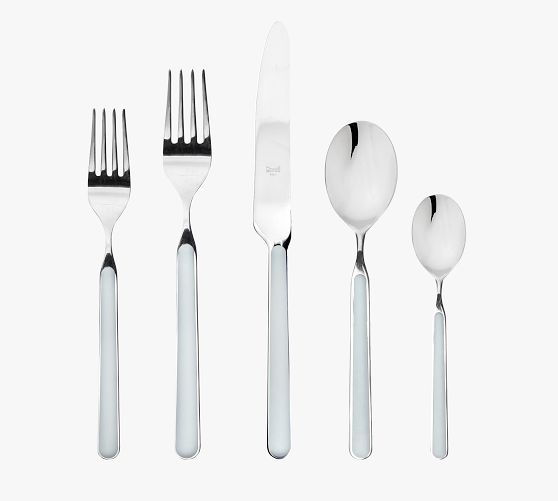 Fantasia Italian Color Handled Flatware Sets | Pottery Barn