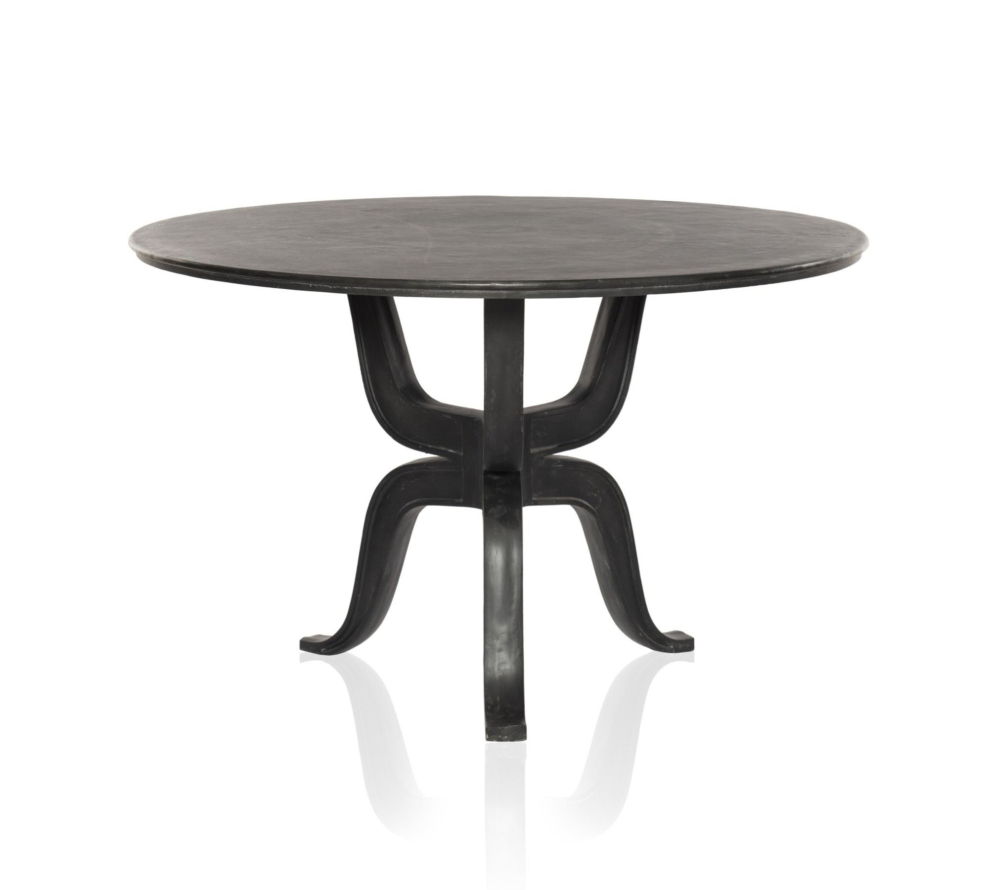 Cedric Round Outdoor Metal Dining Table