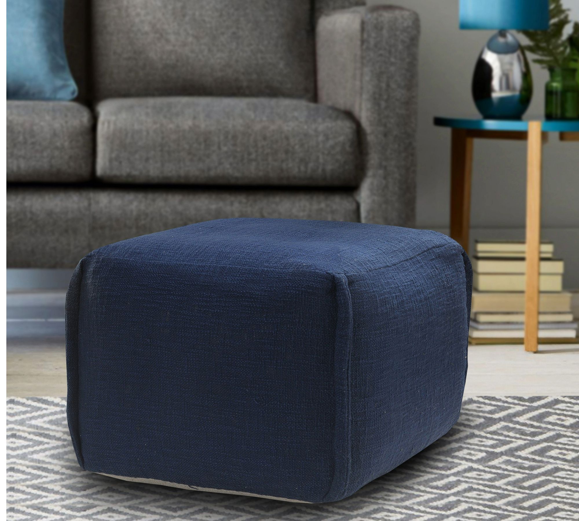 Lev Cotton Pouf