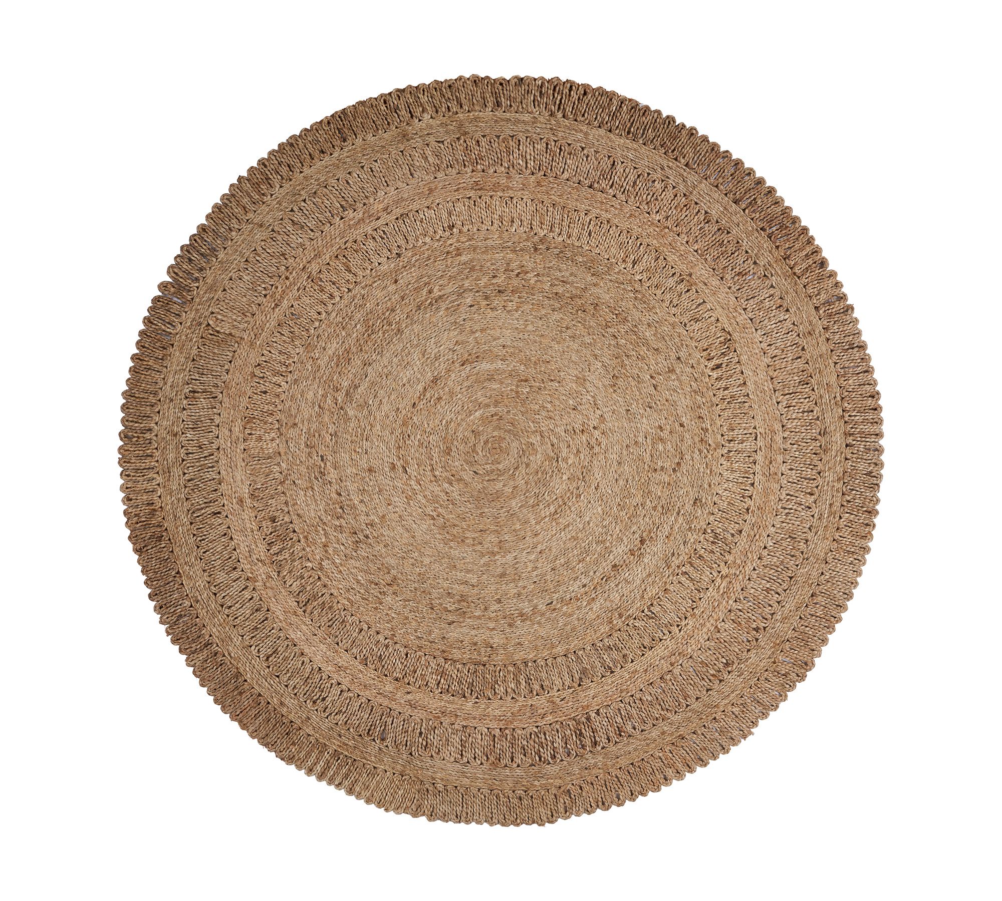 Kalev Jute Round Rug