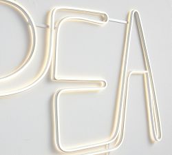 Light Up Peace Sentiment Wall Art