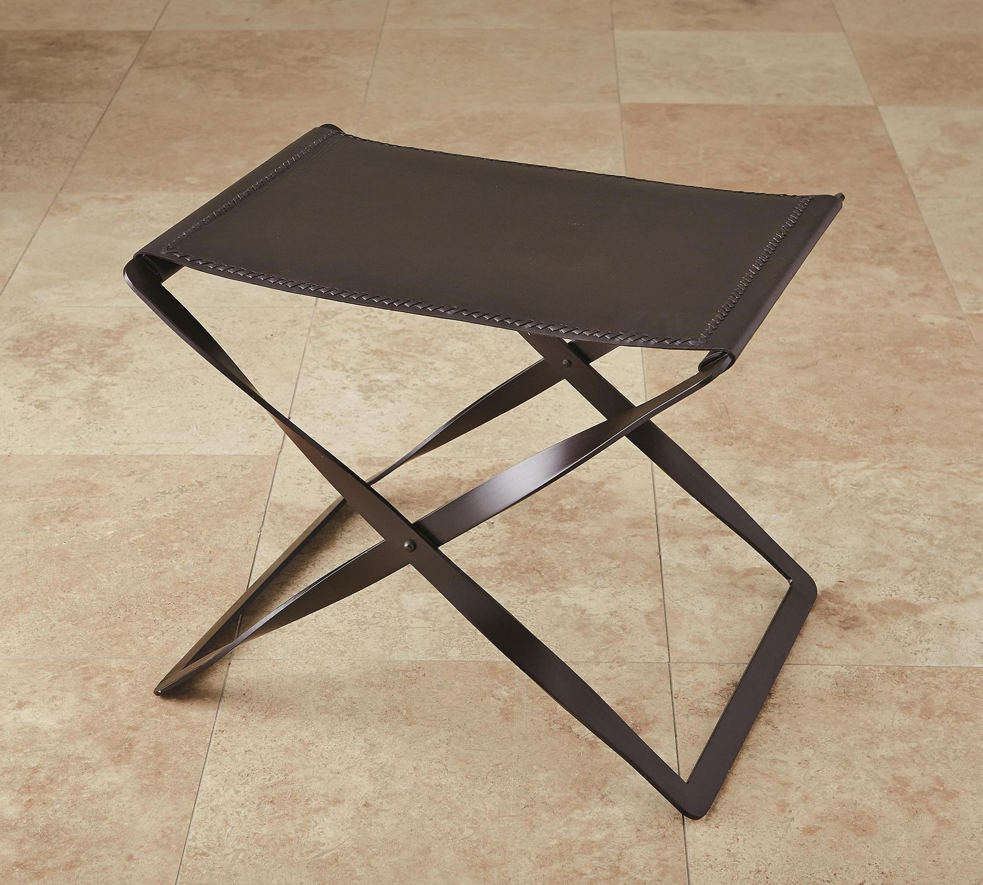 Bastina Leather Stool