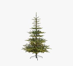 Lit Washington Spruce Faux Christmas Tree