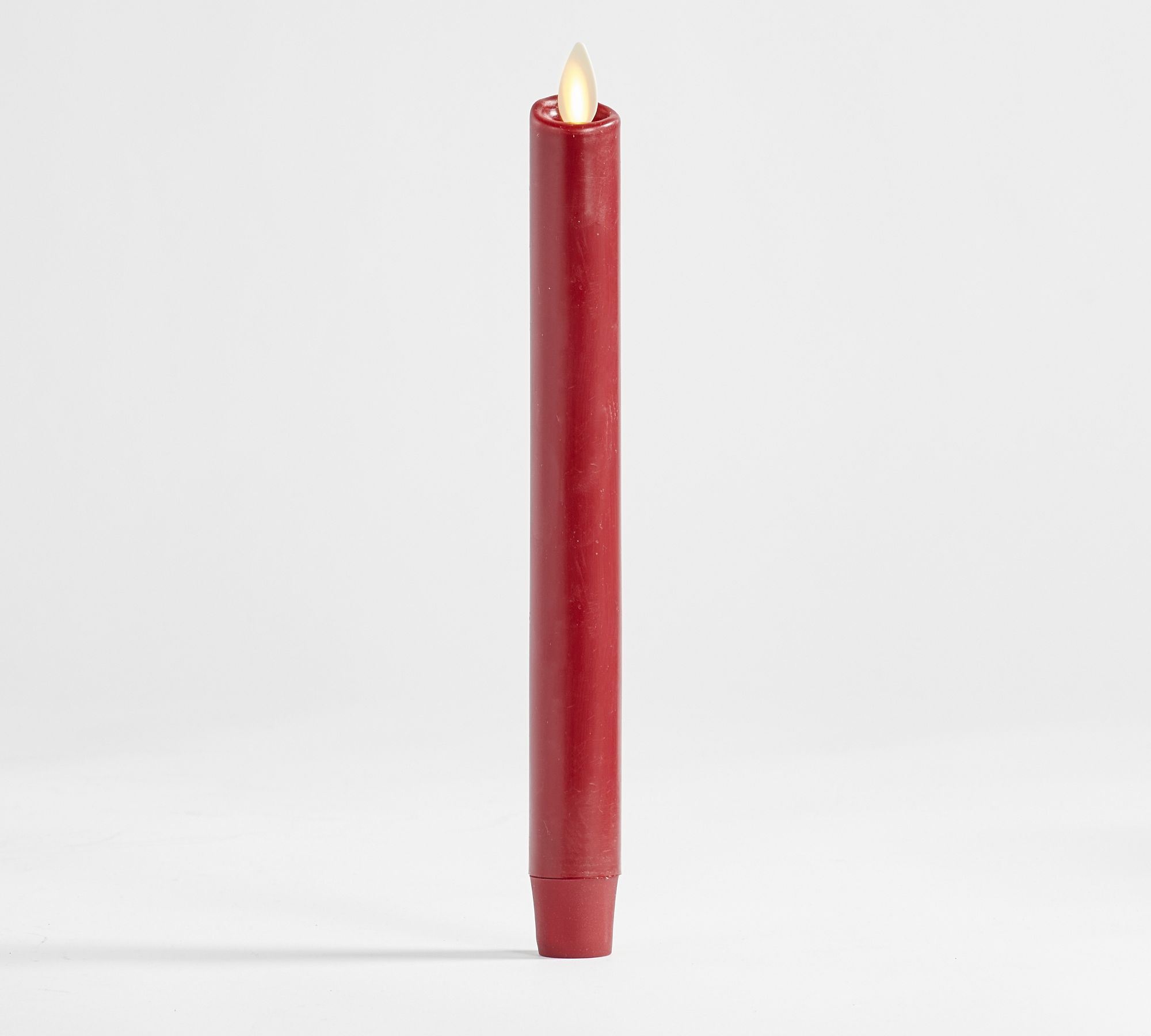 Premium Flickering Flameless Wax Taper Candle