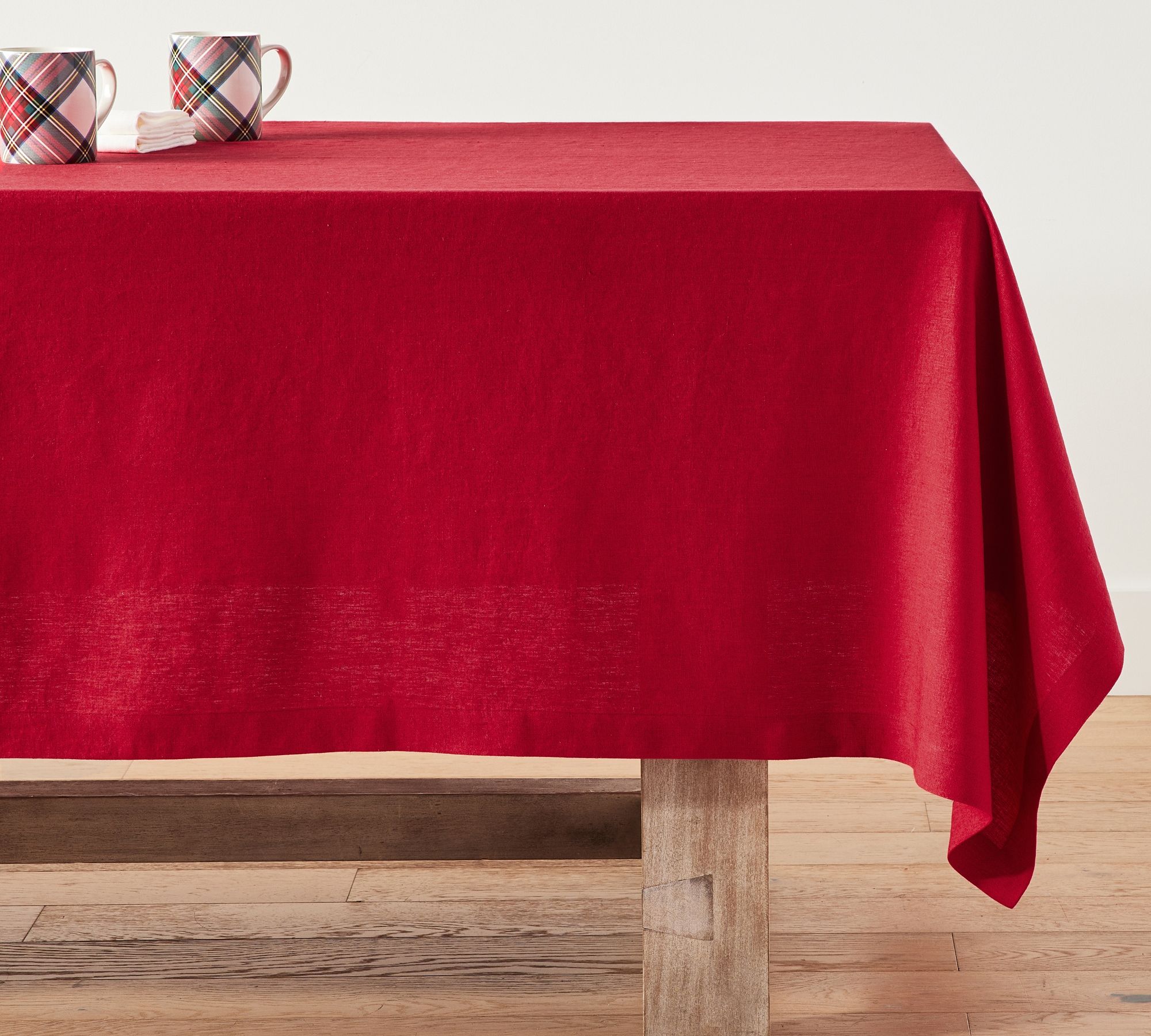 Open Box: Mason Oversized Linen Tablecloth