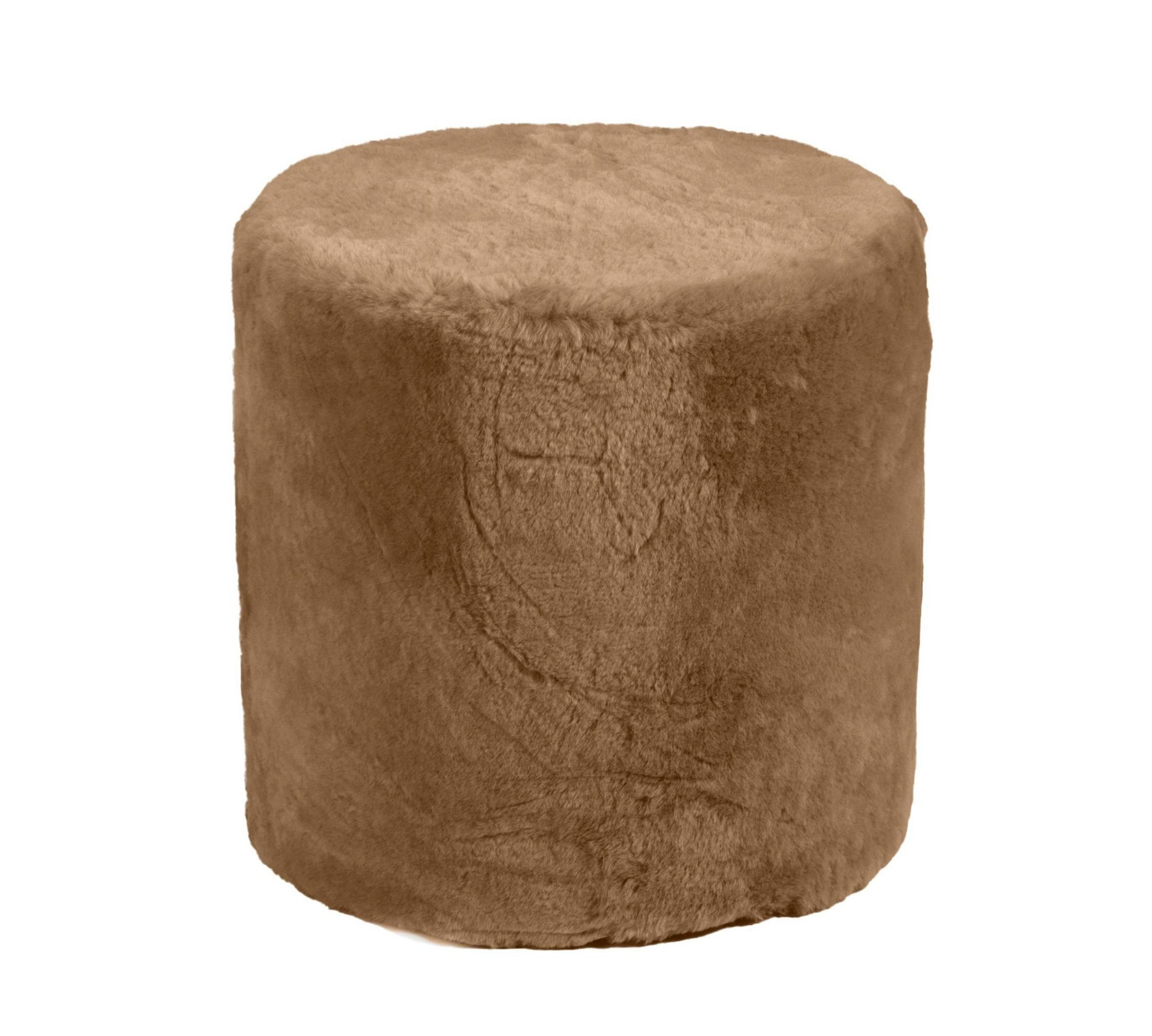 Bela Shortwool Sheepskin Pouf