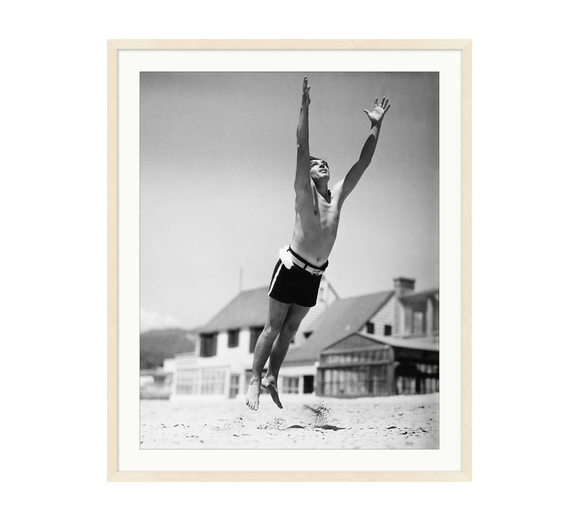 Leap For It Framed Print