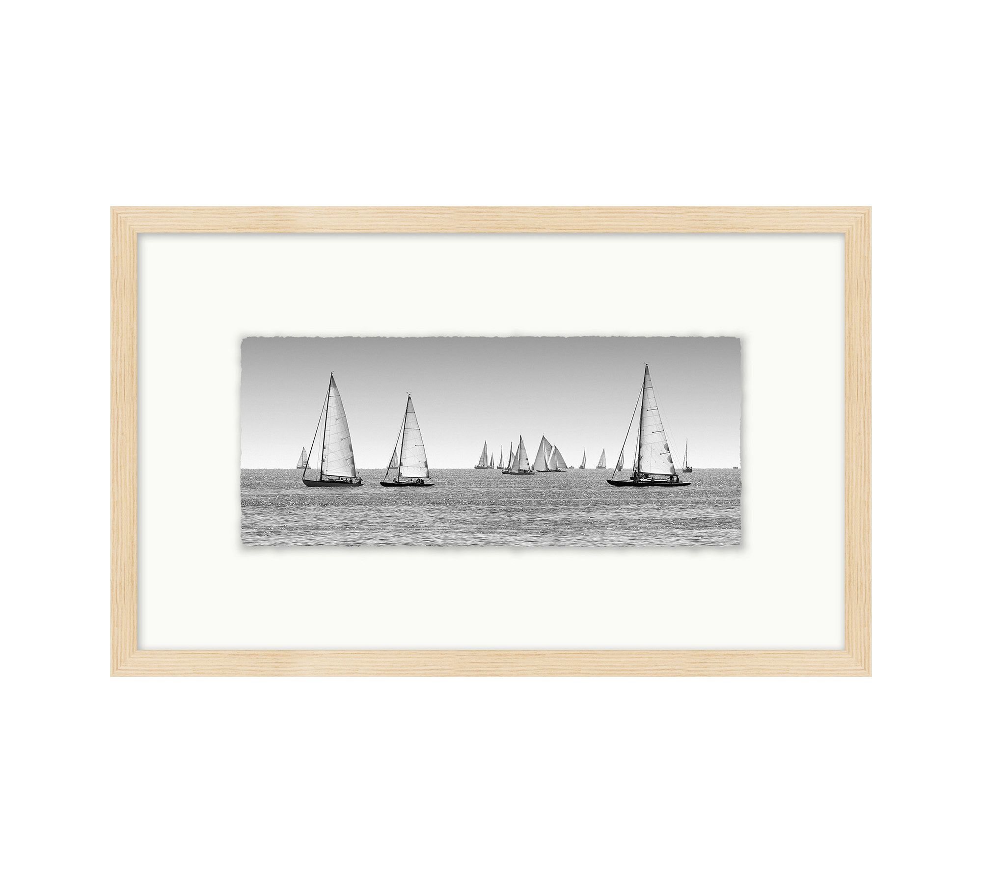 Rendezvous At Sea Framed Print