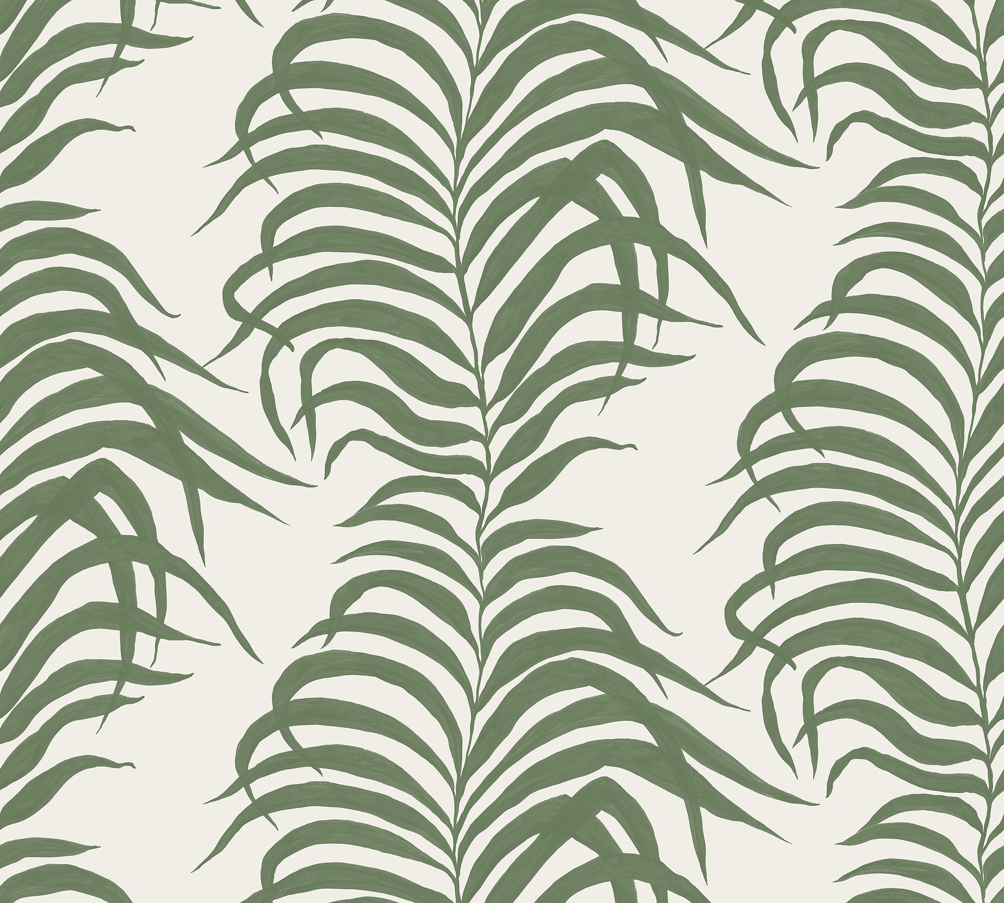 Seaweed Print Wallpaper