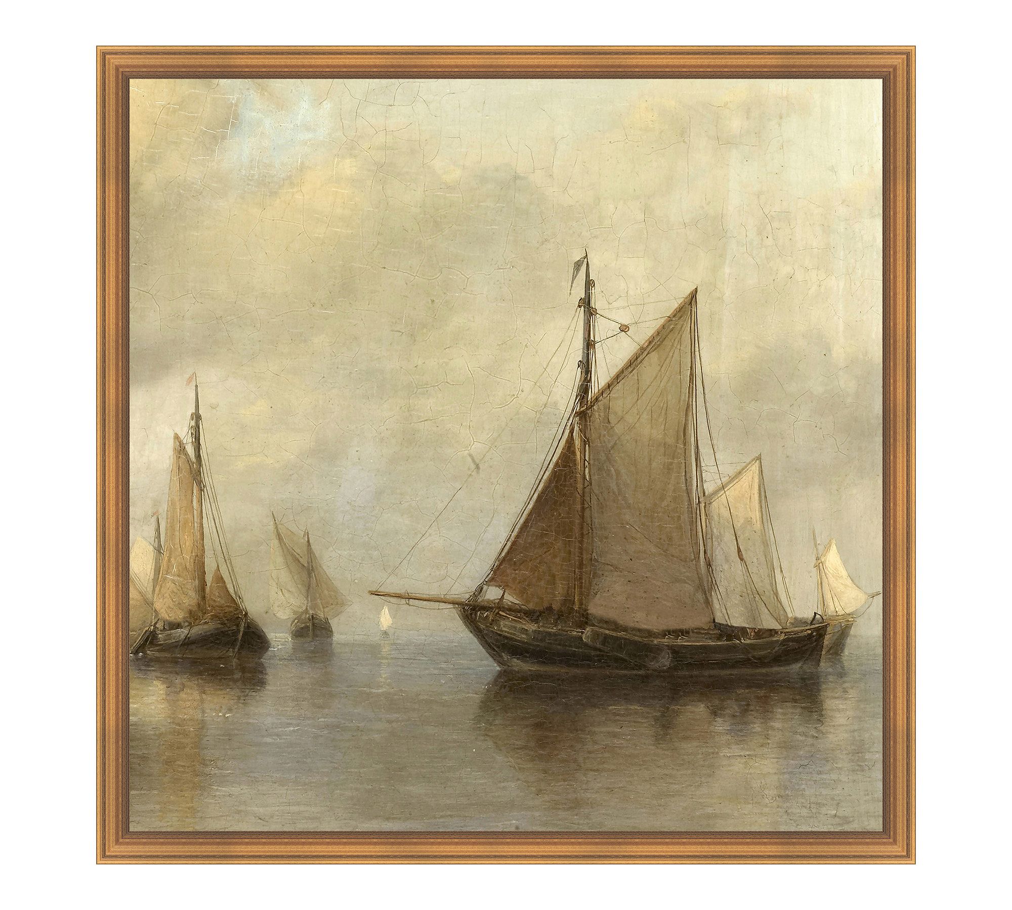 Early Morning Sail Framed Print